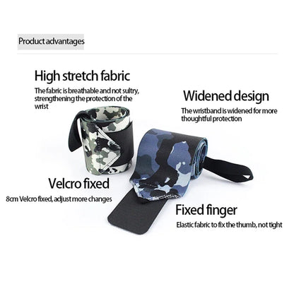 Wrist Support Wrap — Heavy Lift Stability
